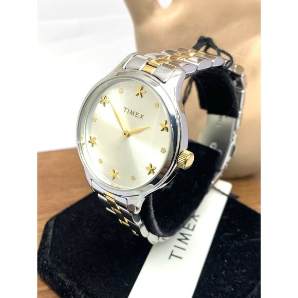 Timex Women\'s Watch TW2V23500 Quartz Silver Dial Two Tone Stainless Steel 36mm main image 6